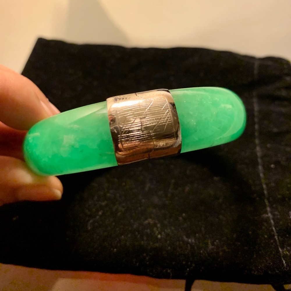 Jade Bangle - image 1